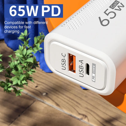 65W Dual-Port GaN Charger