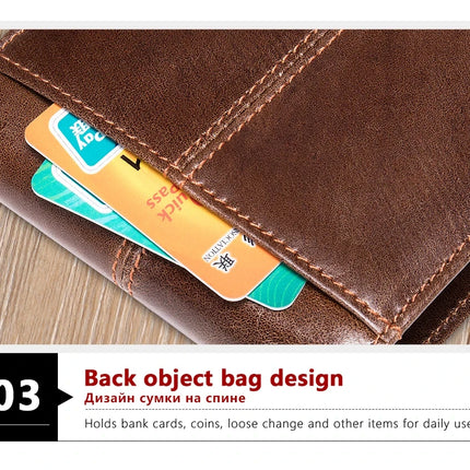 RFID Leather Wallet