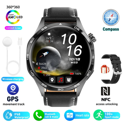 AMOLED GPS Smartwatch