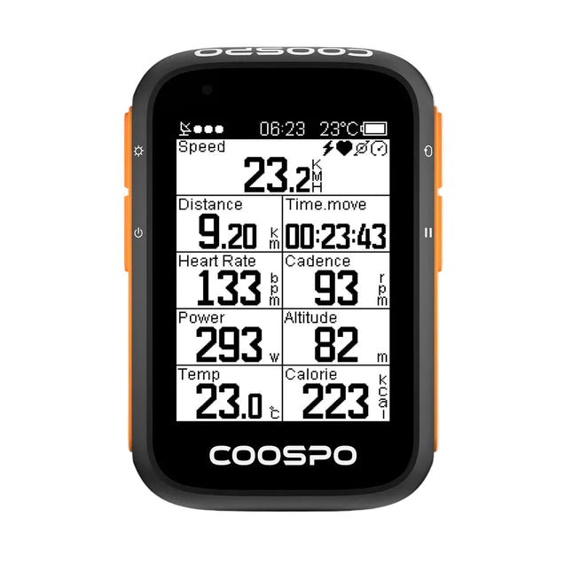 GPS Bike Computer with 2.6-Inch Screen