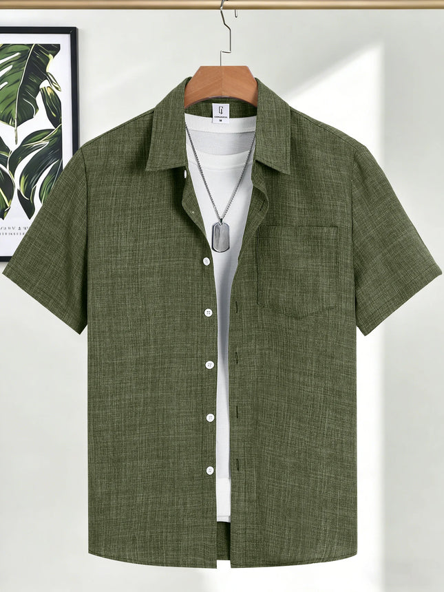Men’s Casual Linen Shirt