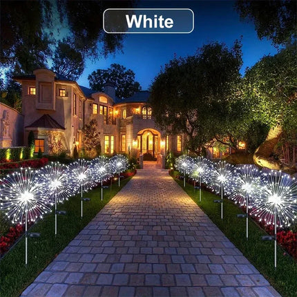 LED Solar Firework String Lights