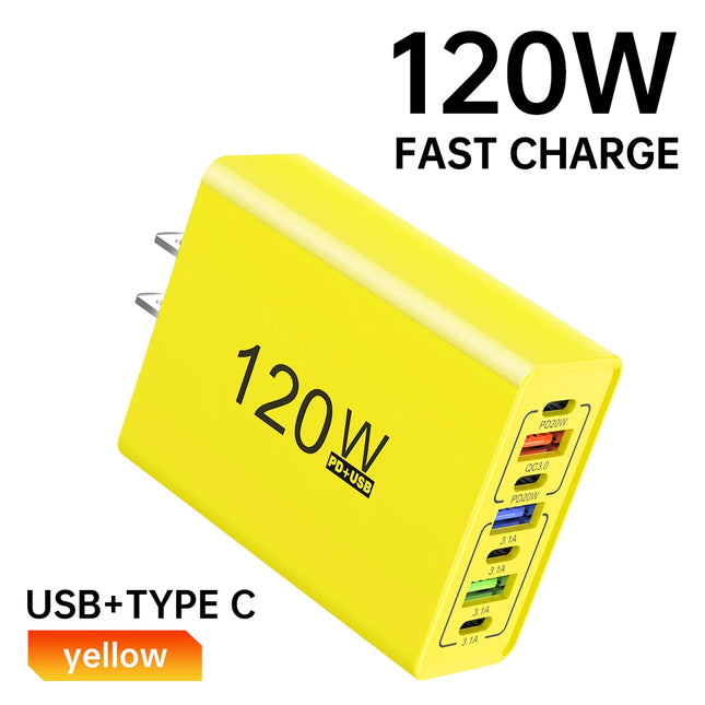 120W 7-in-1 Fast Charger