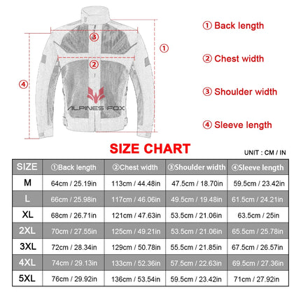 Men’s Breathable Motorcycle Mesh Jacket