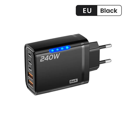 240W 5-in-1 GaN Charger