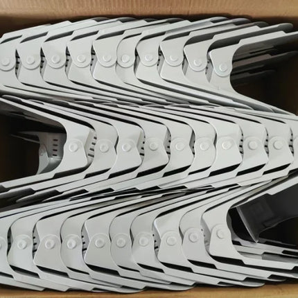 Adjustable Double-Layer Plastic Shoe Rack