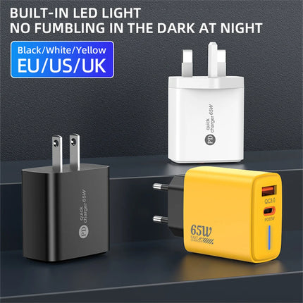 65W Multi-Port Fast Charger