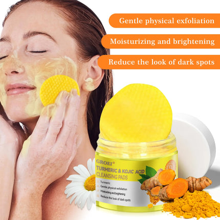 Turmeric Kojic Acid Cleansing Pads
