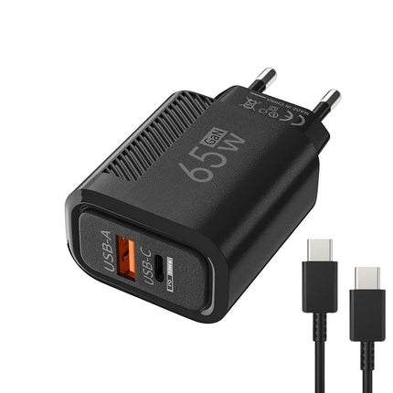 65W Dual-Port GaN Charger