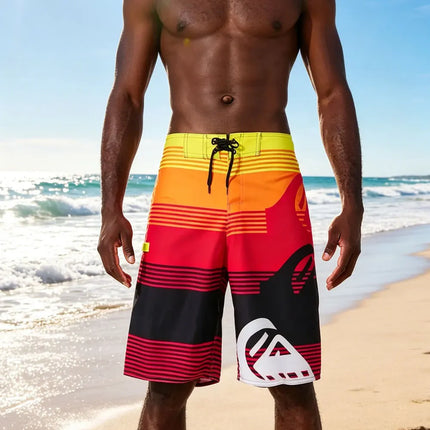 Men's Printed Beach Shorts
