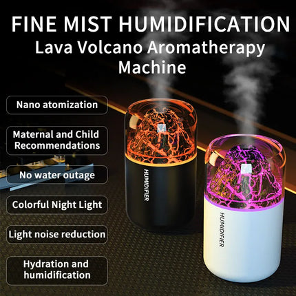 Volcanic Color Lamp Humidifier