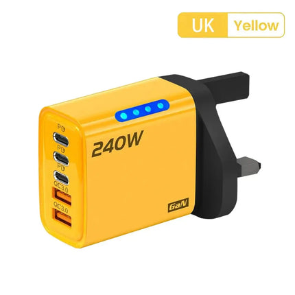 240W 5-in-1 GaN Charger