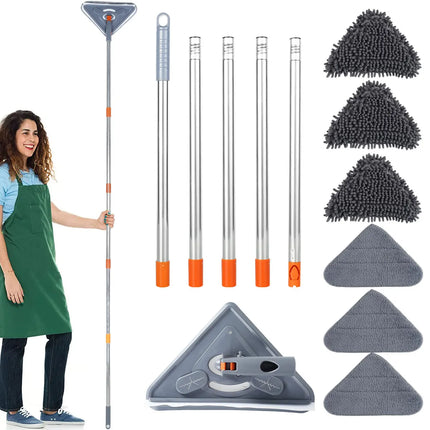 360° Rotating Triangle Microfiber Mop
