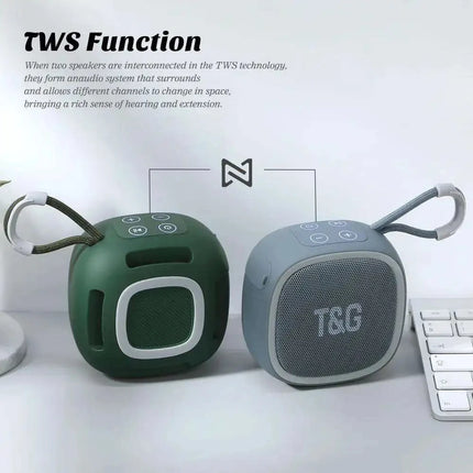 Portable Mini Bluetooth Speaker with FM Radio
