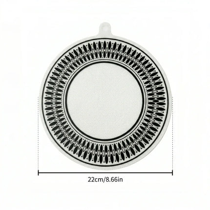 Round Silicone Induction Hob Protector Mat
