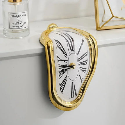 Melting Design Decorative Clock