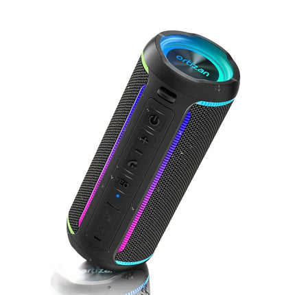 40W Portable Bluetooth Speaker with LED Lights