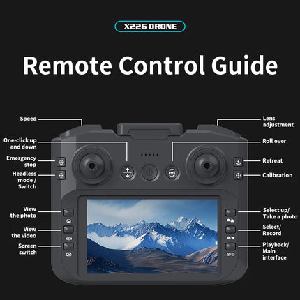 4K Dual Camera RC Drone