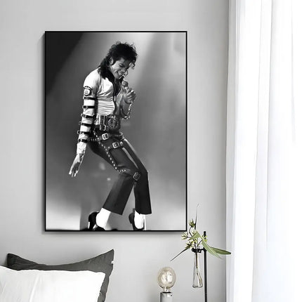 Iconic Pop Singer Wall Art Poster