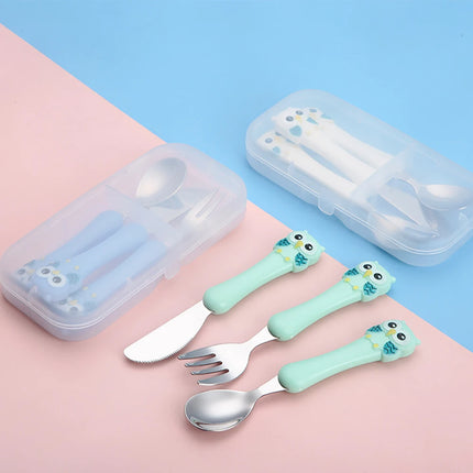 3-Piece Kids Cutlery Set