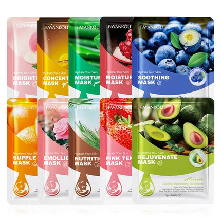 Fruit Hydrating Face Masks