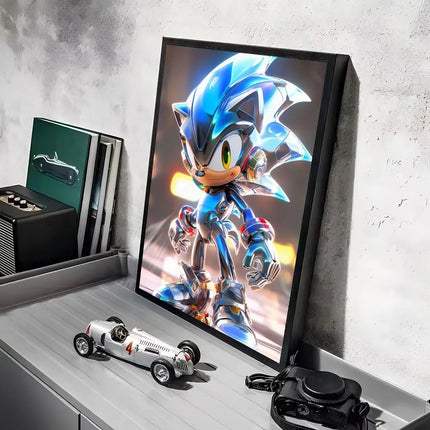 Sonic Anime Wall Poster