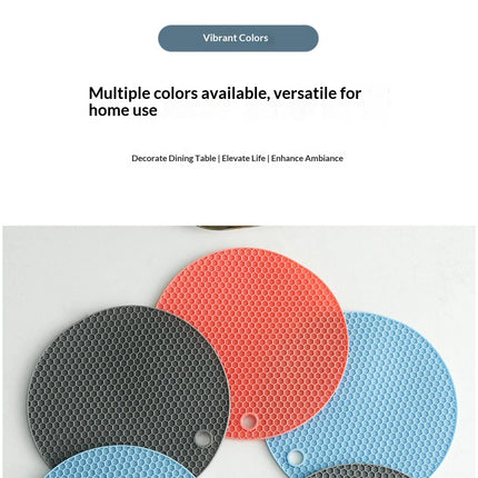 Honeycomb Silicone Trivet Mat