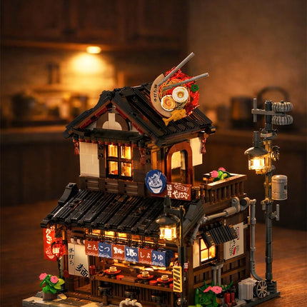 Japanese Ramen Shop Building Block Set