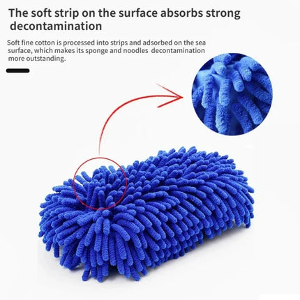 Microfiber Chenille Car Wash Mitt