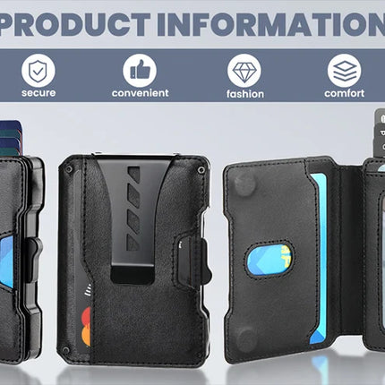 Pop-Up RFID Card Wallet