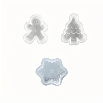 3-Piece Christmas Silicone Mold Set