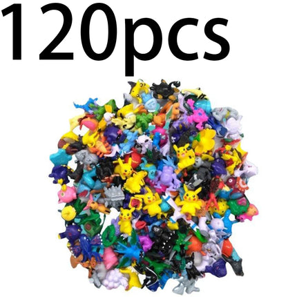 Mini Anime Action Figure Set