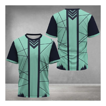 Men's 3D Print Sports T-Shirt