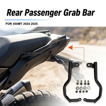 Motorcycle Rear Luggage Rack and Grab Bar
