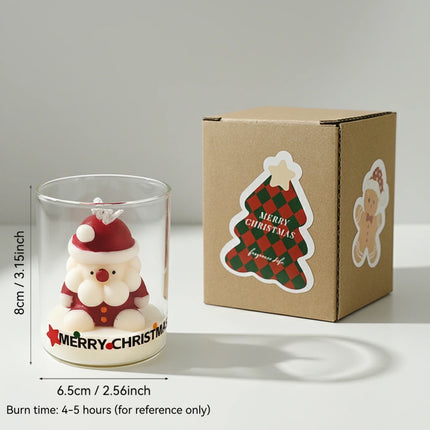 Christmas Scented Glass Candle