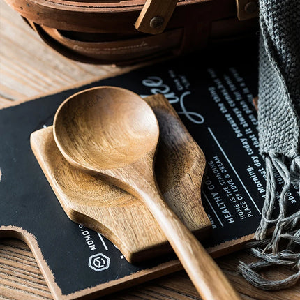 9-Piece Wooden Kitchen Utensil Set