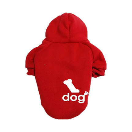Warm Hooded Pet Sweater