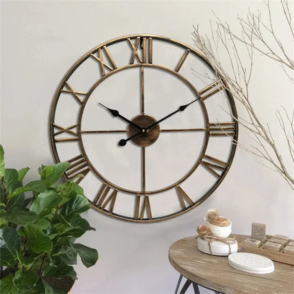 3D Roman Numeral Wall Clock