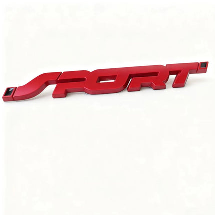 3D Chrome Car Emblem Sticker