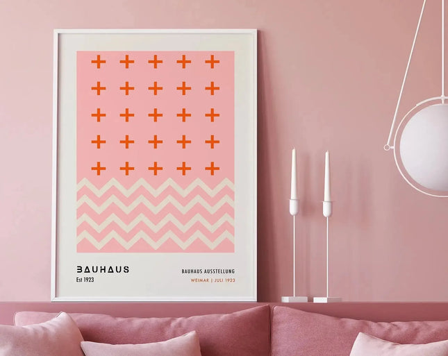 Modernist Geometric Canvas Wall Art
