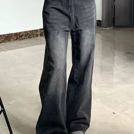 Vintage High-Waist Baggy Jeans