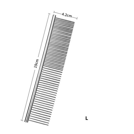 Stainless Steel Pet Grooming Comb