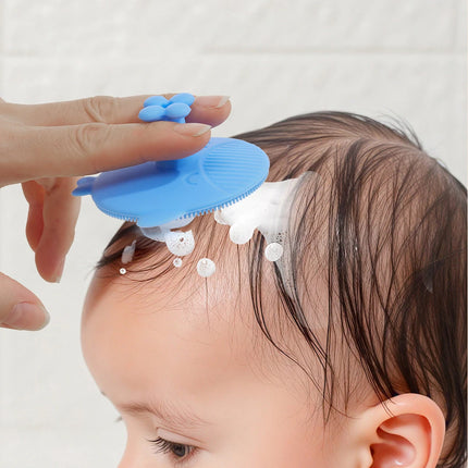 Baby Silicone Scalp Massage Brush Set