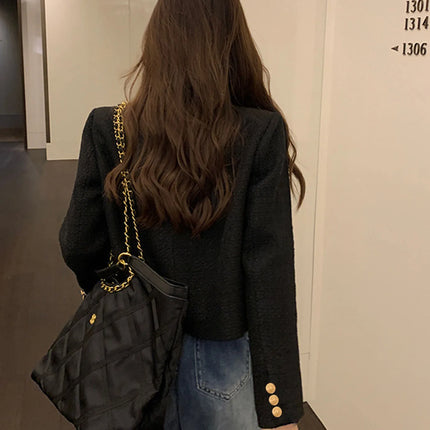 Women's Wool Tweed Jacket