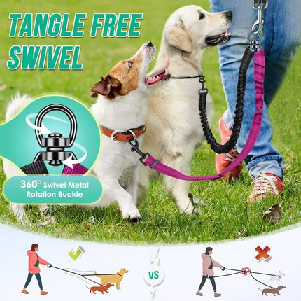 Dual Dog Leash Attachment