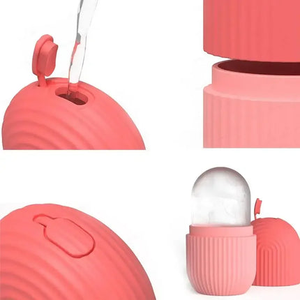 Silicone Ice Ball Facial Massager