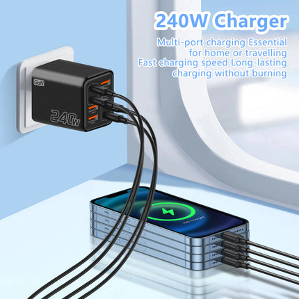 240W 8-in-1 GaN Desktop Charger
