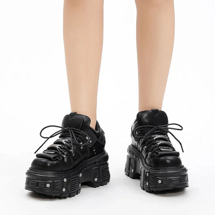 Women's Punk Platform Ankle Boots