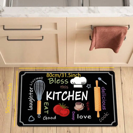 Printed Kitchen Floor Mat