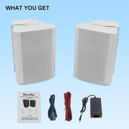 5.25-Inch Outdoor Bluetooth Speakers